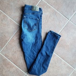 Hollister super skinny high rise jeans size 0